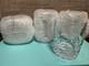 Tiffany & Co Rock Cut Crystal Double Old Fashioned Whiskey Glasses Set of 4