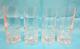 Tiffany & Co Rock Cut Crystal Iced Tea or Double Old Fashioned Glasses SET of 4