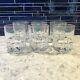 Tiffany & Co. (Set) 6 Rock Cut Double Old Fashioned Whiskey Glasses NEW (No Box)