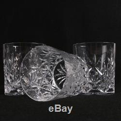 Tiffany & Co. Sybil Crystal Double Old Fashioned Glasses (4)
