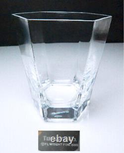 Tiffany Crystal FRANK LLOYD WRIGHT Double Old Fashioned, EXC