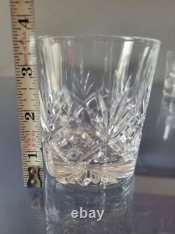 Tiffany and Co Crystal Double Old Fashioned Glasses Pattern Sybil Circa 1950