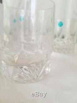 Tiffany and Co Rock Cut Double Old Fashioned Glasses
