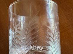 Tommy Bahama Crystal ETCHED PALM - Set of 2 Double Old Fashioned 4