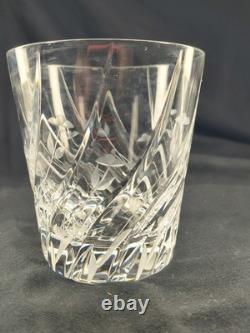 Trio Of Mikasa Vintage English Garden Double Old Fashioned Etched Glasses Read