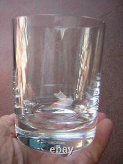 Tumbler BACCARAT 4 5/8 DOUBLE OLD-FASHIONED GLASS crystal MONTAIGNE OPTIC 25