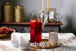Tumbler Glass Double Old Fashioned Set of 6 Glasses White DOF Rock Tumbler