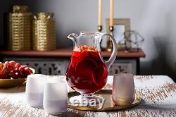 Tumbler Glass Double Old Fashioned Set of 6 Glasses White DOF Rock Tumbler