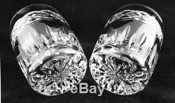 Two (2) Waterford Crystal CELTIC SPIRIT Double Old Fashioned / Flat Tumblers