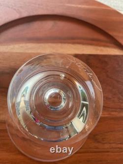 Two Steuben Glass Double Old Fashioned Bar Tumblers