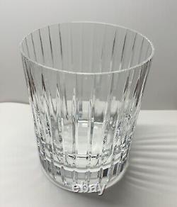 Two Vintage (purchased 1986) Baccarat Harmonie Double Old-fashioned Tumblers