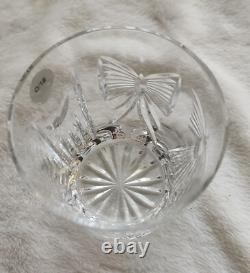 Two Waterford Millennium Collection Double Old-Fashioned Glasses-5 Toasts-NIB