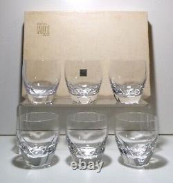VINTAGE Lalique Crystal HIGHLAND (1952-2004) Set of 6 Double Old Fashioned 4