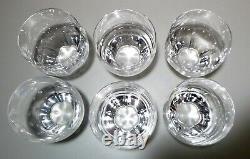 VINTAGE Lalique Crystal HIGHLAND (1952-2004) Set of 6 Double Old Fashioned 4