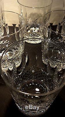 Vintage Waterford Crystal Colleen Double Old Fashioned Glasses Set Of 6