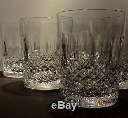 Vintage Waterford Crystal Colleen Double Old Fashioned Glasses Set Of 6