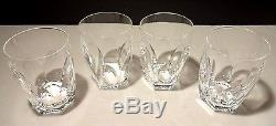VINTAGE Waterford Crystal KATHLEEN (1953-) 4 Double Old Fashioned 4 3/8 12 oz