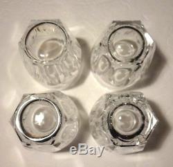 VINTAGE Waterford Crystal KATHLEEN (1953-) 4 Double Old Fashioned 4 3/8 12 oz