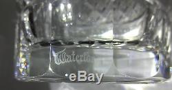 VINTAGE Waterford Crystal LISMORE (1957-) 4 Double Old Fashioned DOF 4 1/2