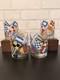 VTG Georges Briard Nautical Signal FlagsDouble Old Fashioned Glassesset(4)MCM