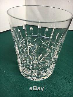 VTG Set 4 Waterford KYLEMORE Double Old Fashioned Glasses Irish Crystal 4-3/8