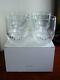 Vera Wang Wedgwood Crystal CHIME Double Old Fashioned DOF'S Set / 4 NEW