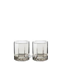 Versace Medusa Lumiere Haze Whiskey Double Old Fashioned DOB Set of 2