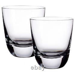 Villeroy & Boch American Bar Straight Double Old-Fashioned Glasses Set of 4