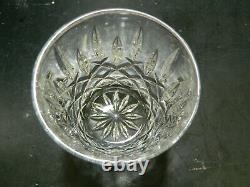 Vintage (12) Gorham Crystal Lady Anne 4 Double Old Fashioned Glasses Excellent