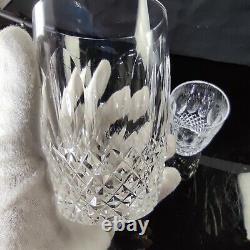 Vintage 2 Waterford Crystal Colleen Double Old Fashioned Glass Tumbler