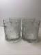 Vintage 4 Ralph Lauren Safari Argyle Double Old Fashioned Crystal Glasses