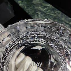 Vintage 6 Waterford Crystal Colleen Double Old Fashioned Glass Tumbler 4 3/8