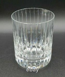 Vintage Baccarat Harmonie Double Old-Fashioned Crystal Tumblers 4 3/4