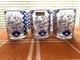 Vintage CULVER IMARI Double Old Fashioned Low Ball Glasses Set of 6 MCM Barware