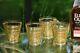 Vintage CULVER Whiskey Scotch Bourbon Double Old Fashioned glasses, Set of 5