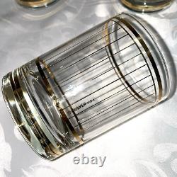 Vintage Culver Devon Double Old Fashioned Glasses Set Of 4