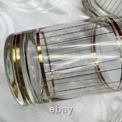 Vintage Culver Devon Double Old Fashioned Glasses Set Of 4