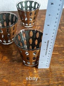 Vintage Culver Double Old Fashioned Glasses Culver, Ltd In The'pisa' Pattern