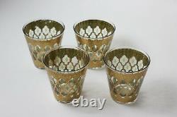 Vintage Culver Glassware Valencia Pattern Double Old Fashioned, United States