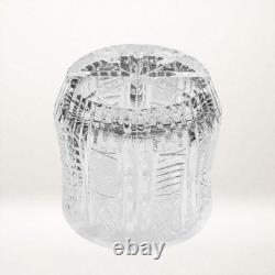 Vintage Cut Crystal Double Old Fashioned Glasses Set of 4 Excellent Conditio