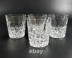 Vintage- Double Old Fashioned Gallia by ROGASKA Set of 4 4 Tall