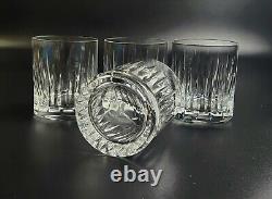 Vintage Double Old Fashioned Soho by ROGASKA Set of 4 3 7/8' Tall