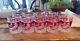 Vintage Hofbauer Byrdes Collection The Ruby Glass Double Old Fashioned Set, 10