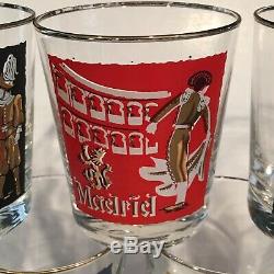 Vintage Libbey International Cities of the World Double Old Fashioned Glasses