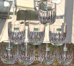 Vintage NEW Mikasa Plaza Suite 8 Double Old Fashioned/Whiskey GLASSES W. GERMANY