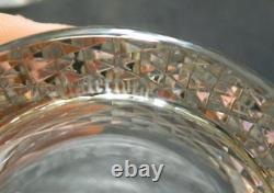 Vintage Set Of (2) Waterford Crystal Colleen Double Old Fashioned Glasses Excel