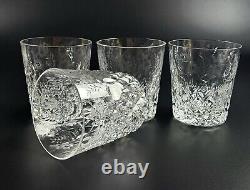 Vintage Set of 4 Double Old Fashioned Gallia by ROGASKA 4 Tall