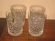 Vintage WATERFORD Crystal ALANA Double Old-Fashioned Glass 12 oz Tumbler Lot 4