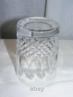Vintage Waterford Crystal Double Old Fashioned 12-25-96 Colleen Cut 12 Oz 8-b