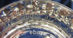 Vintage Waterford Crystal Double Old Fashioned 12-25-96 Colleen Cut 12 Oz 8-b